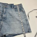 American Eagle  Womens Highest Rise Mom Short Blue‎ Jean Shorts Size 16 33W NEW Photo 13