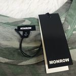 MONROW Soft Vintage Camo Cropped Tee T Photo 5