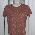 Edge Floral Lettuce  Tee Photo 0