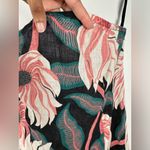 Anthropologie Grace Gillespie Strapless Floral Brunch Linen Midi Dress Sz M Photo 5