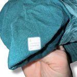 Lululemon  Womens Teal Corduroy Wide Leg Pants Elastic Waist Lounge Casual Size 4 Photo 6