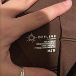 Aerie  Deep Brown Bike Shorts Photo 2