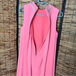 Eliza J  Pink Shift Dress with a Rhinestone-Embellished Collar Photo 4