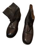 Frye  Lynn Strap black leather short boots size 7.5 B Photo 3