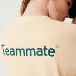 Outdoor Voices NWT  Teammate Champagne Everyday Graphic Shortsleeve Unisex Tee Photo 3