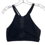 Beach Bunny B Fit Black High Neck Sports Bra Sz M Photo 4