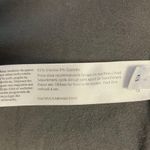 Eileen Fisher  Top Grey (Bark) Scoop Neck Elbow Sleeve Tunic Mini Dress Sz L EUC Photo 9