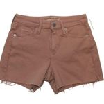 Universal Threads NWOT Rose Pink High Rise Shorts Cutoff Fringe New Photo 3