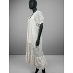 Saints & Hearts White Maxi Dress White Size M Photo 2