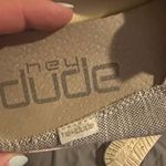 Hey Dude  Charcoal Canvas Slip-Ons Photo 3