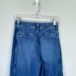 Madewell Tapered Denim Trousers Calvert Wash Size 26 High Rise Seamed Jeans Photo 7