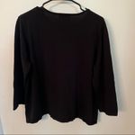 Alfred Dunner  Black and Silver Embellished Sweater. XL Photo 4