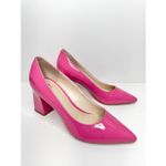 Marc Fisher  Pumps Size 5.5 Zala in Barbie Pink Patent Leather Pointed Toe Heels Photo 3