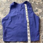 On Running Movement Crop Iris Purple XS Tank Top Workout Photo 3