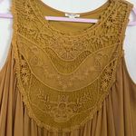 Ultra Pink  Mustard Lace Blouse Photo 2