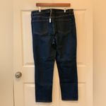 Denim & Co D & Co.  Dark Denim Straight Leg Jeans.      Size-14 Photo 2