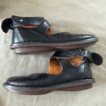 TRIPPEN Vivienne DARK plum almost black Leather Wrap Strap Shoe EU 36 us 6 Photo 9