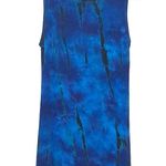 Pure Intent Tye Dye Tank Jersey Dress Small Blue Photo 1