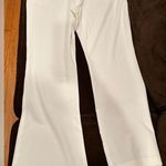 No Boundaries  Stretch White Flare Leg Dress Pants Low Rise Pockets. Sz 19 Jr. Photo 0