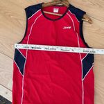 Zoot Cycling Jersey XL Red Sleeveless 1/2 Zip pockets Cyclist Summer Gear EUC Photo 7