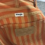 Wrangler  Wanderer 622 High Rise Flare Orange Stripe Festival Jeans NWT Photo 8