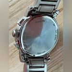 Bulova Diamonds Chronograph Ladies Watch White Dial Stainless Bracelet Date Photo 12