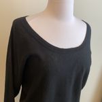 Feel the Piece  Black Cashmere Sweater Photo 4