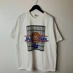 Jail & Bail March Of Dimes T Shirt 1996 Vintage 90s White Large L Graphic Tee Photo 9