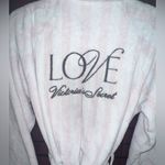 Victoria's Secret Victoria’s Secret Cozy Love Fleece Robe M L stripe Photo 5