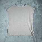 Old Navy  Shirt‎ Womens Small Purple Lilac Pastel Eyelet Lace Tee Cottage Peasant Photo 2