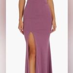 Dress the Population NWOT  Paige Halter Neck Mermaid Orchid Purple Gown Sz XL Photo 0