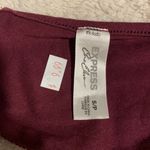 EXPRESS Burgundy Bralette Small Photo 2