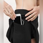 Lululemon  Pace Rival Skirt 4-way Stretch 15” Black Skort Size 12 Tall Photo 2
