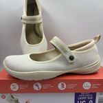 Jsport Womens Shoes Beige Mary Jane Memory Foam Contoured Arch Lightweight 8 Photo 0