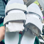 Vans  Cayucas Slide Mega Platform sandals with premium suede straps Photo 4