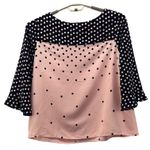 Talbots ‎ Womans Blouse Size 1XP Polka Dot Professional Office Career Work Career Photo 1