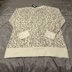 Gameday Couture Detroit Lions Leopard Print Sweatshirt NWT White Size M Photo 1
