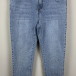 Universal Standard  Jeans Womens 14 Blue Seine High Rise Skinny Stretch Denim Photo 0