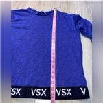 Victoria's Secret  sport purple Blue Crewneck crew with Black Trim Photo 1