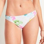 Old Navy Multi Tie-Dye Printed Bikini Swim Bottom Sz XL Photo 0
