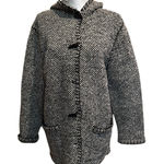 Ralph Lauren  Hand‎ Knitted Lambswool Hooded Sweater Coat Womens Size Large Photo 0