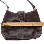 Fossil  Brown Leather Shoulder Bag Photo 6