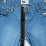 SO  Jeans Womens Juniors 3 Long (29x35.) Light Blue Stretch Flare Low Rise Y2K Photo 7