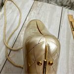 Mother of Pearl Vintage Plastic Diamond Pattern Evening Clutch Crossbody Girly Photo 15