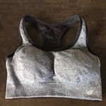 New Balance  padded sports‎ bra heathered gray Photo 1