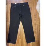 NWT Aero Black High Rise 90's Baggy Straight Leg Jeans Size 14 Photo 2