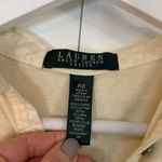 Ralph Lauren Lauren ivory collared polo shirt size m petite Photo 2