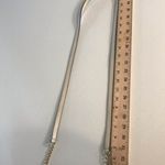 Michael Kors  leather mini crossbody jet bag in cream with rose gold accent purse Photo 3