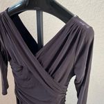 Carmen Marc Valvo  brown dress sz Medium Photo 2