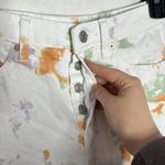 Wild Fable Wild fableTarget Highest rise Cotton shorts Tiedye Green/Orange/Purple Print 0 Photo 3